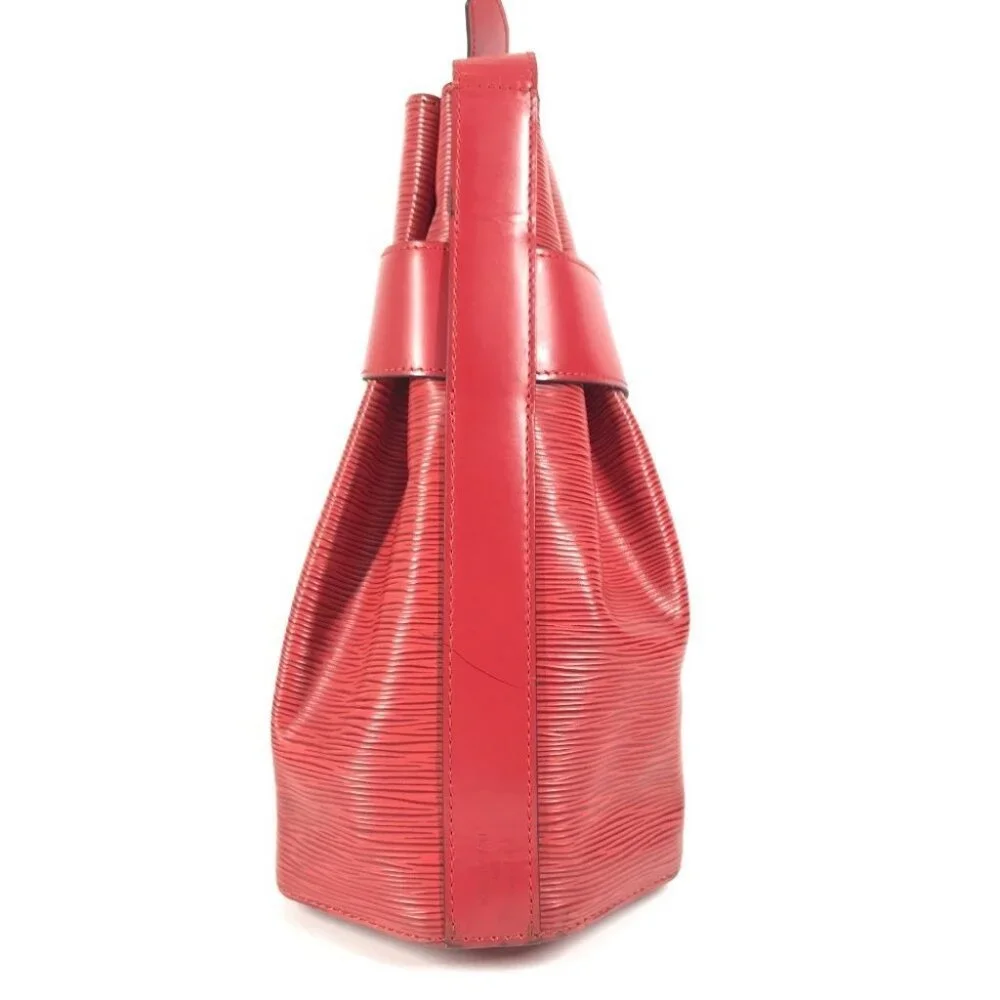 LOUIS VUITTON Epi SAC DePaul PM Shoulder Bag Epi Leather Castilian Red - Picture 4 of 14